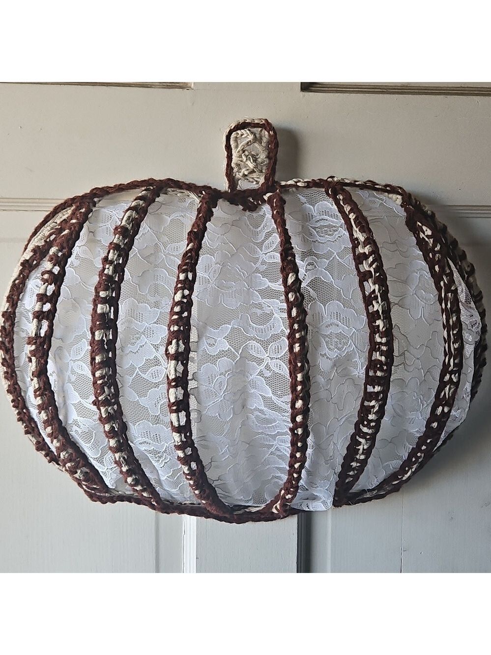 Lace Pumpkin Decor - Picture 7 of 17